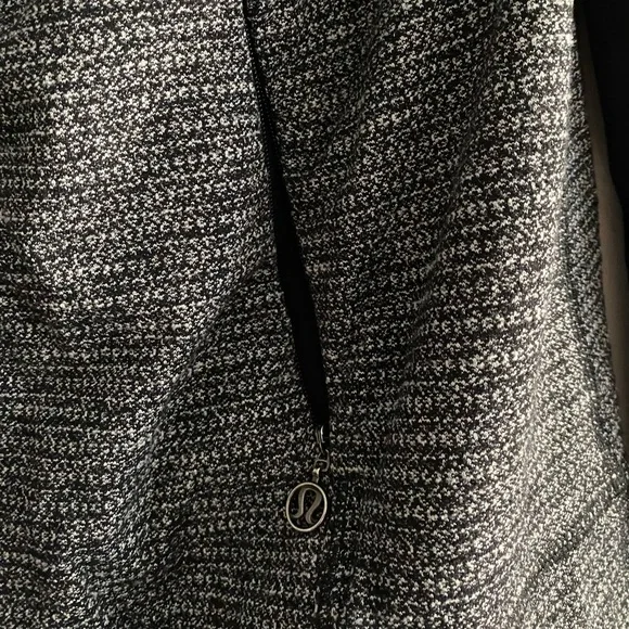 Lululemon Daily Yoga Jacket 8 Coco Pique Black - Picture 5 of 8